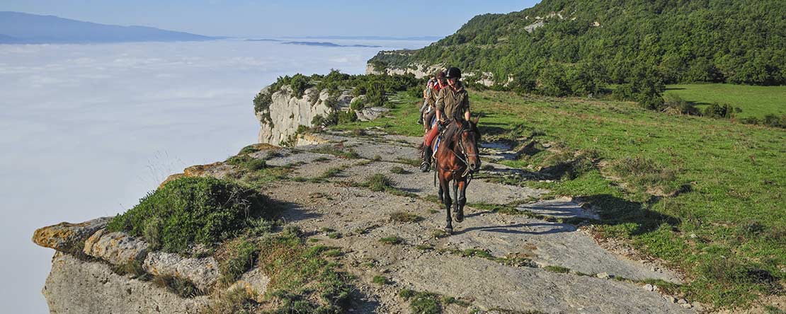 Image Espagne : Sur la piste des bandits à cheval dans les Pyrénées espagnoles