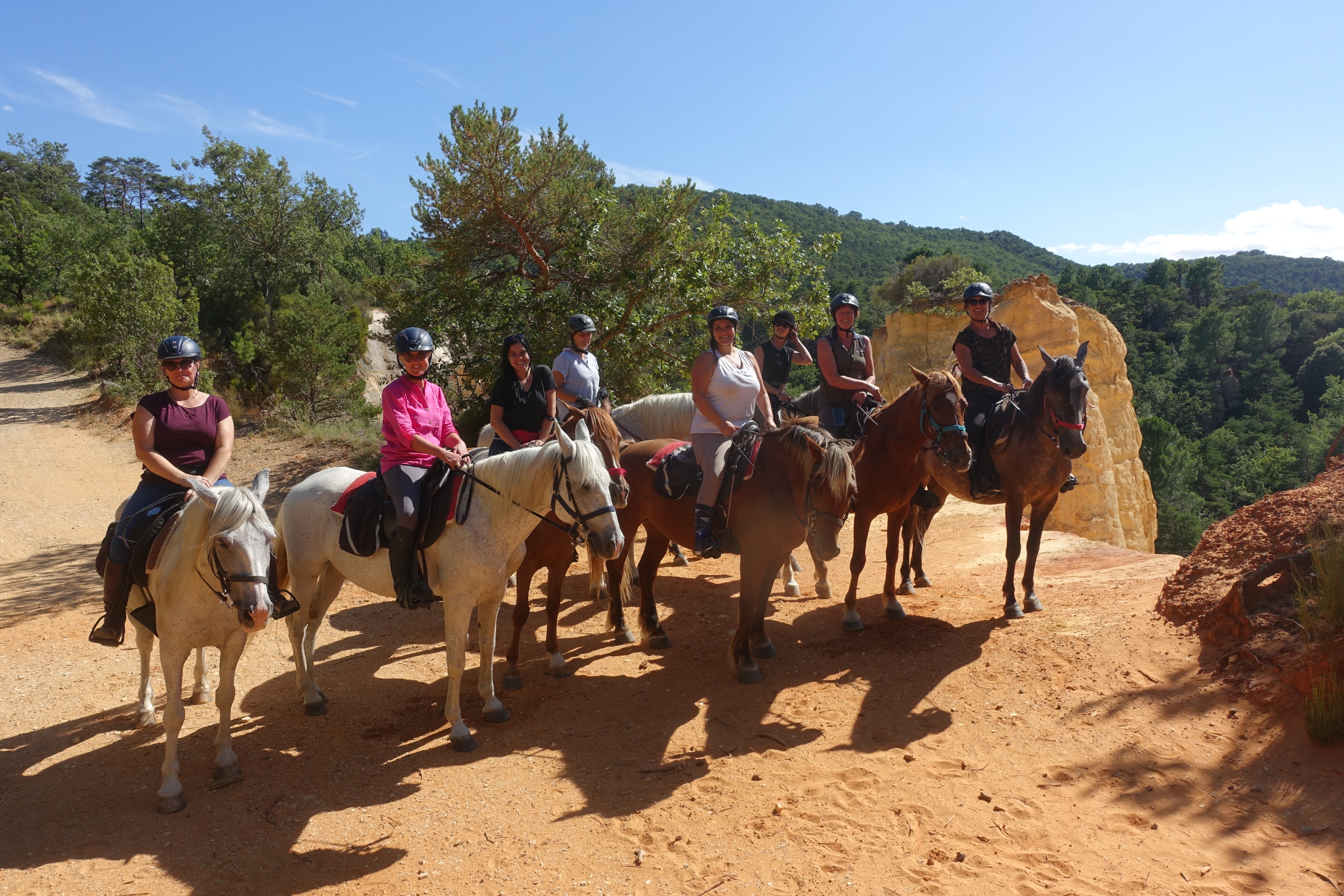 Image La route de la lavande, voyage à cheval du Luberon à la Drôme Provençale