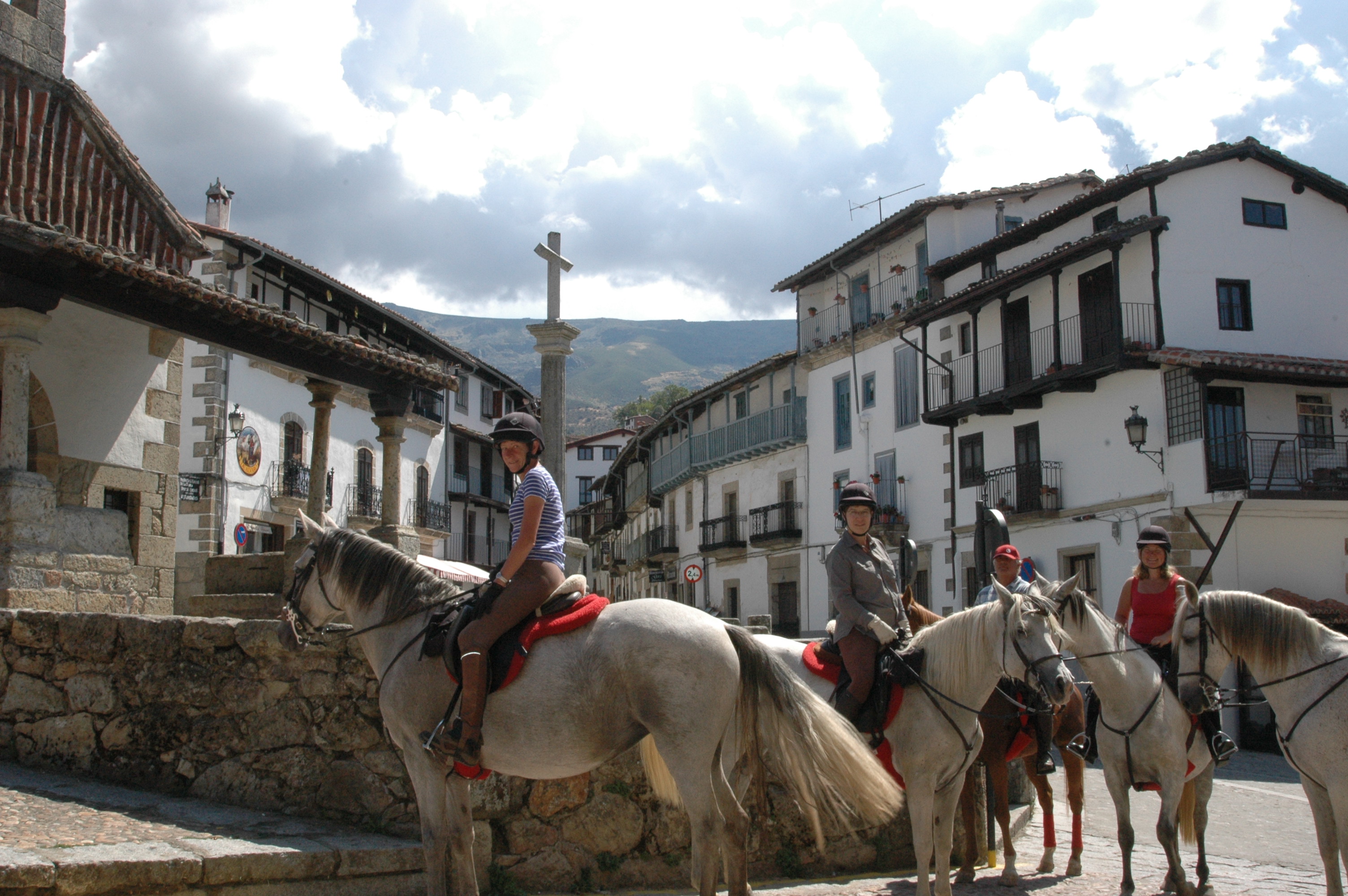 Image Espagne : A cheval de la Sierra de Gredos à Salamanque