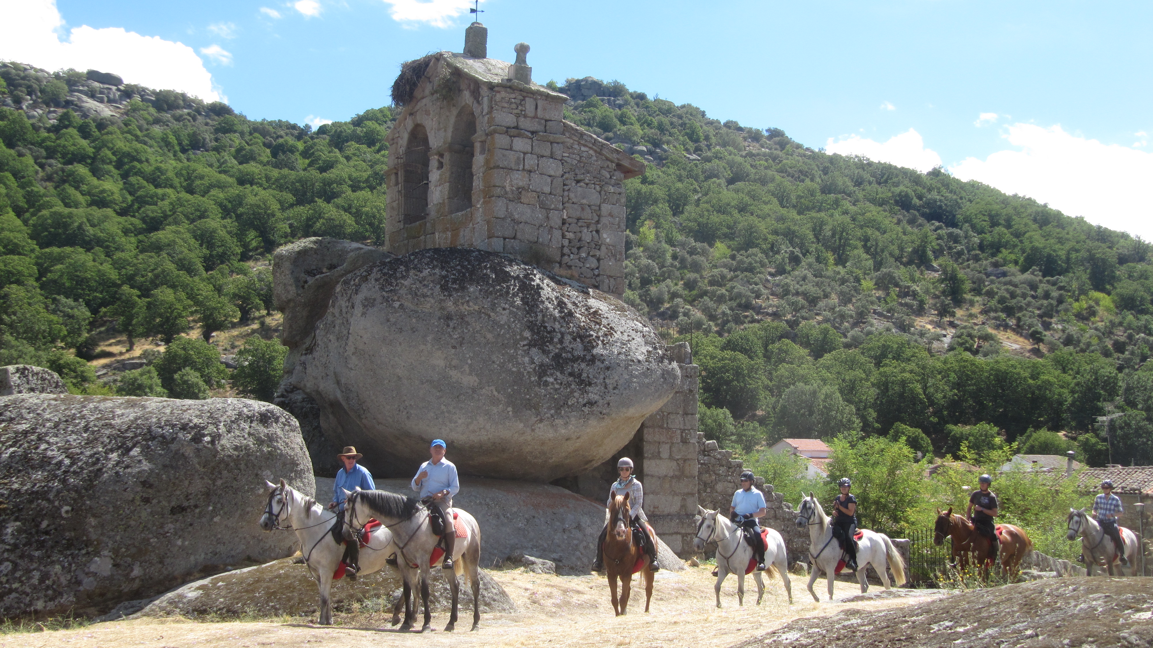 Image Espagne : A cheval de la Sierra de Gredos à Salamanque