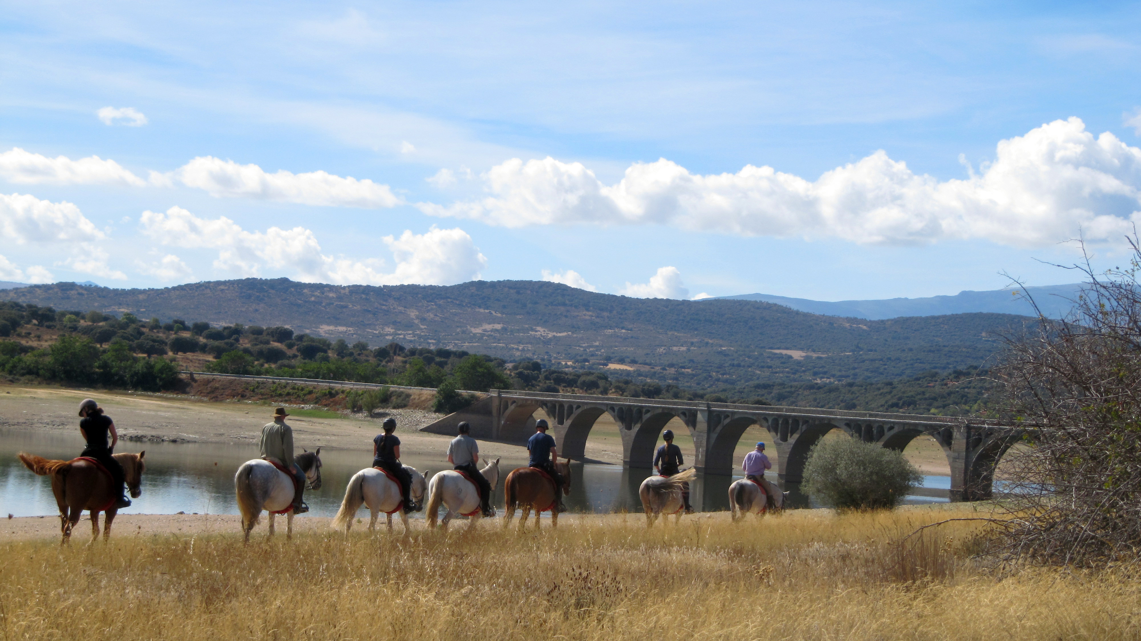 Image Espagne : A cheval de la Sierra de Gredos à Salamanque