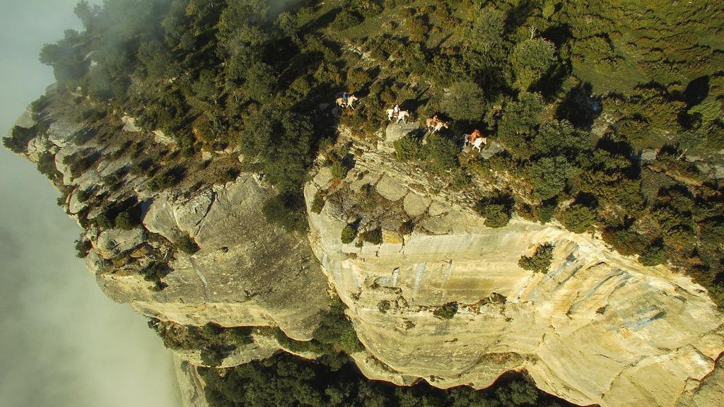 Image Espagne : Sur la piste des bandits à cheval dans les Pyrénées espagnoles