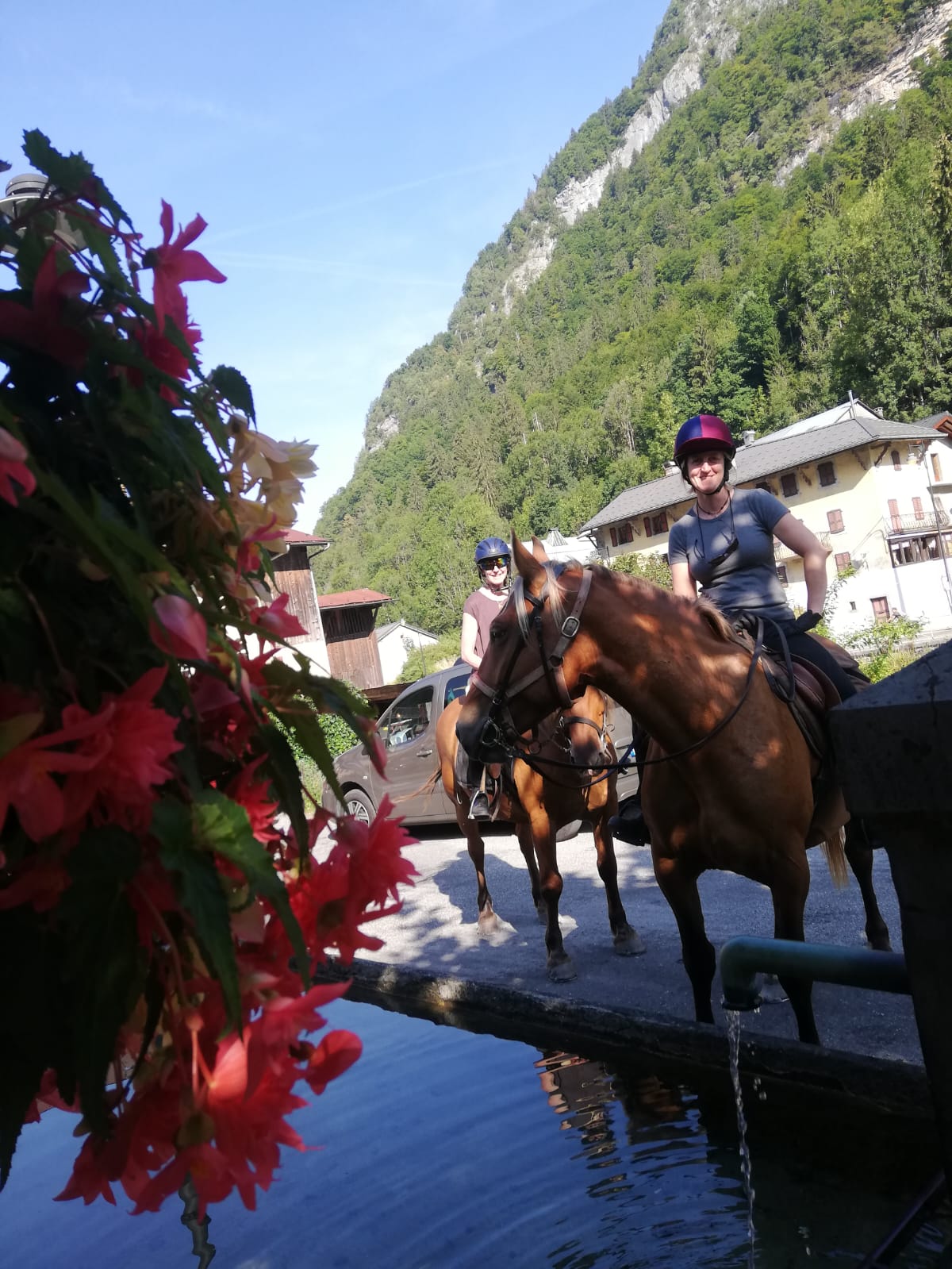 Image Les sommets de Haute Savoie à cheval