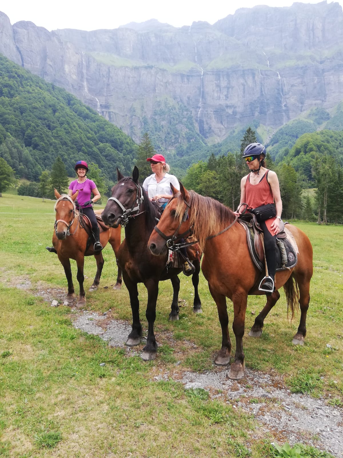 Image Les sommets de Haute Savoie à cheval