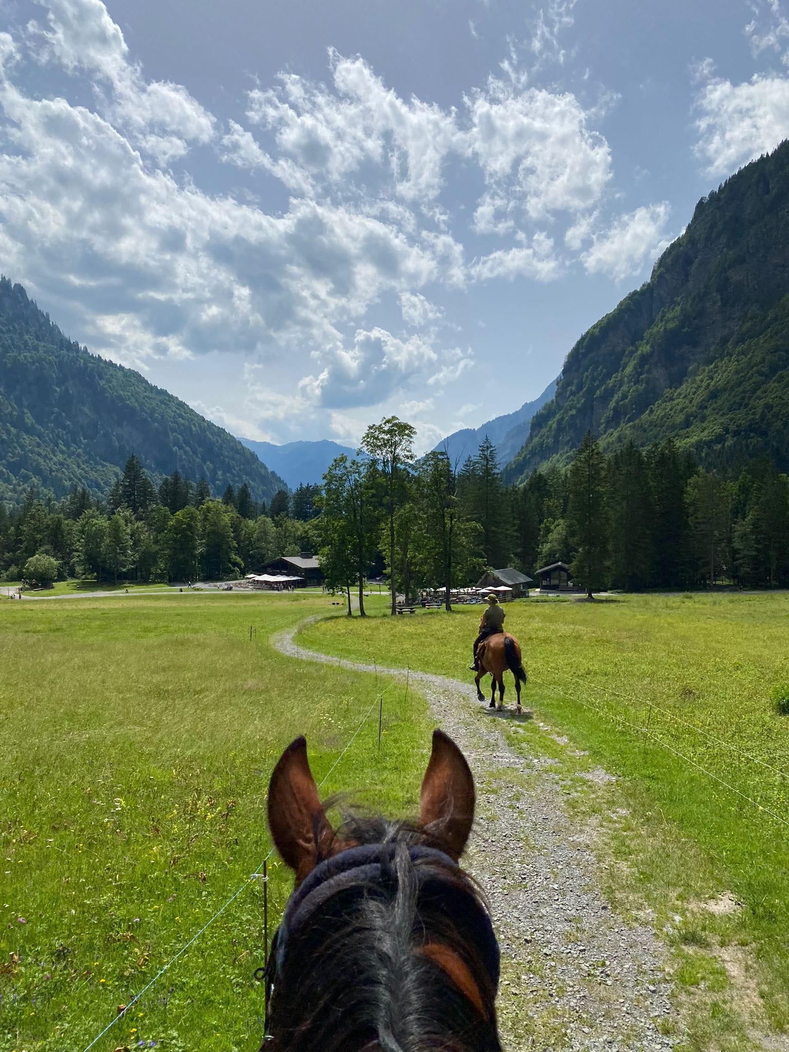 Image Echappée Savoyarde à cheval