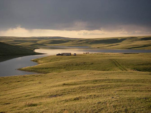 Image Canada : La chevauchée de Kananaskis entre montagnes et prairies