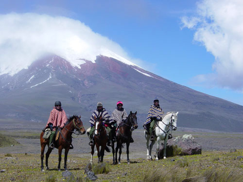 Image Equateur : Au pied du volcan Cotopaxi