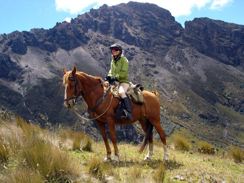 Image Equateur : Au pied du volcan Cotopaxi
