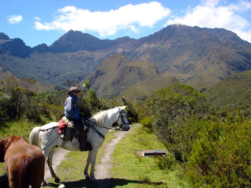 Image Equateur : Au pied du volcan Cotopaxi