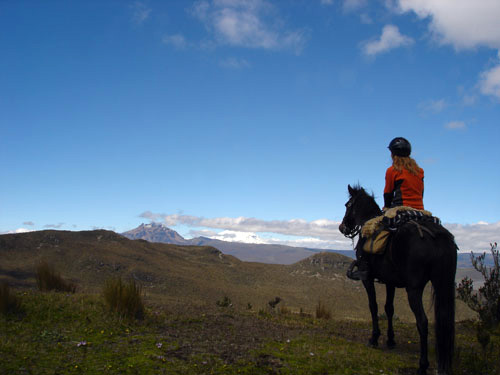 Image Equateur : Au pied du volcan Cotopaxi
