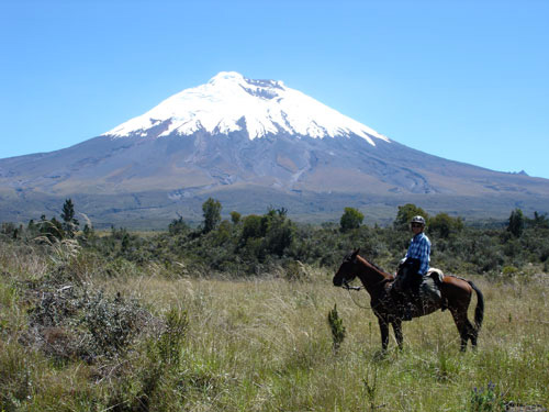 Image Equateur : Au pied du volcan Cotopaxi