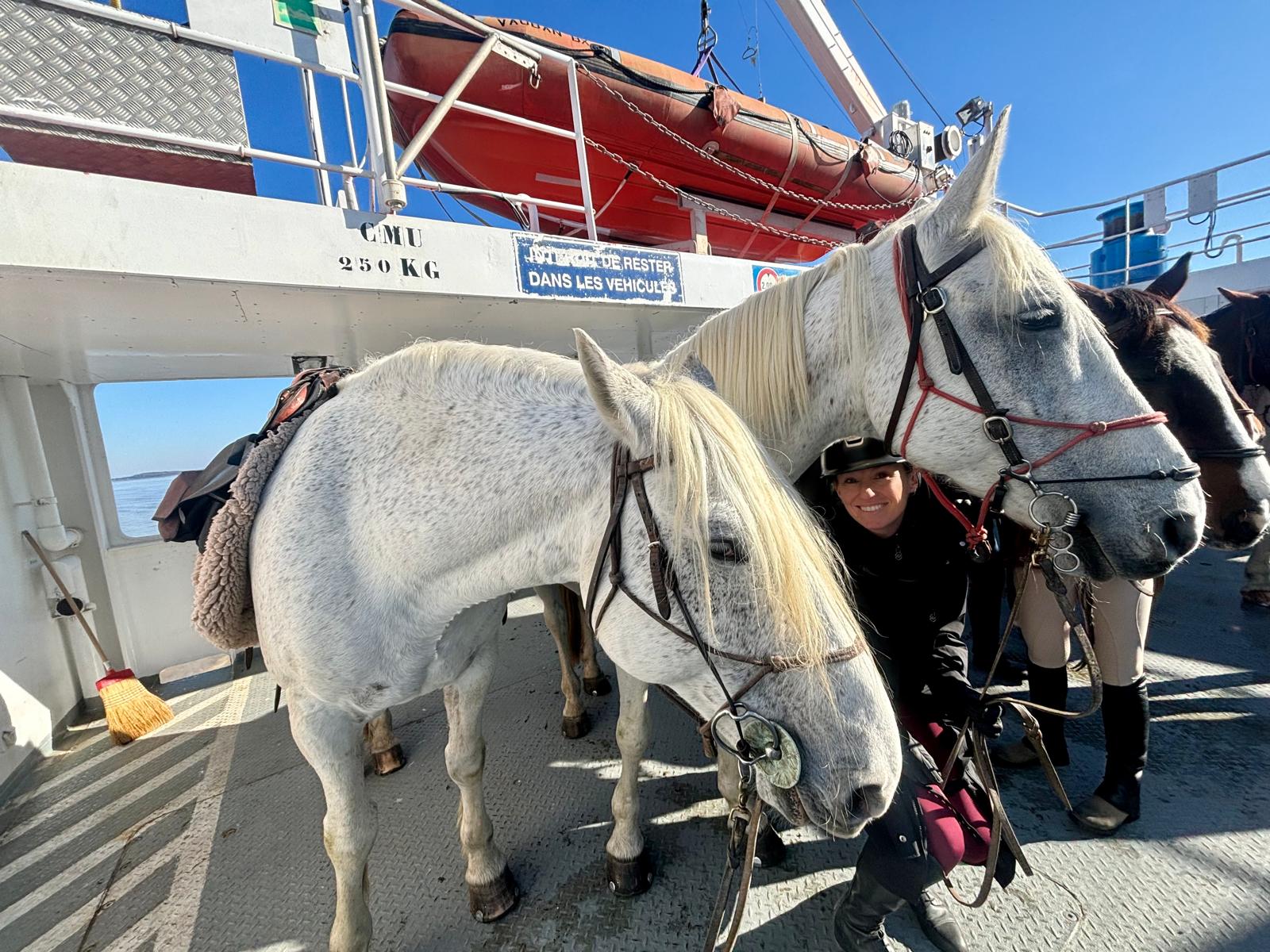 Image Les grands vins de Bordeaux à cheval