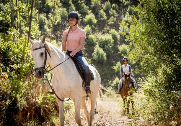 Image Rando à cheval au Portugal dans les collines et sur les plages de la Serra de Grândola