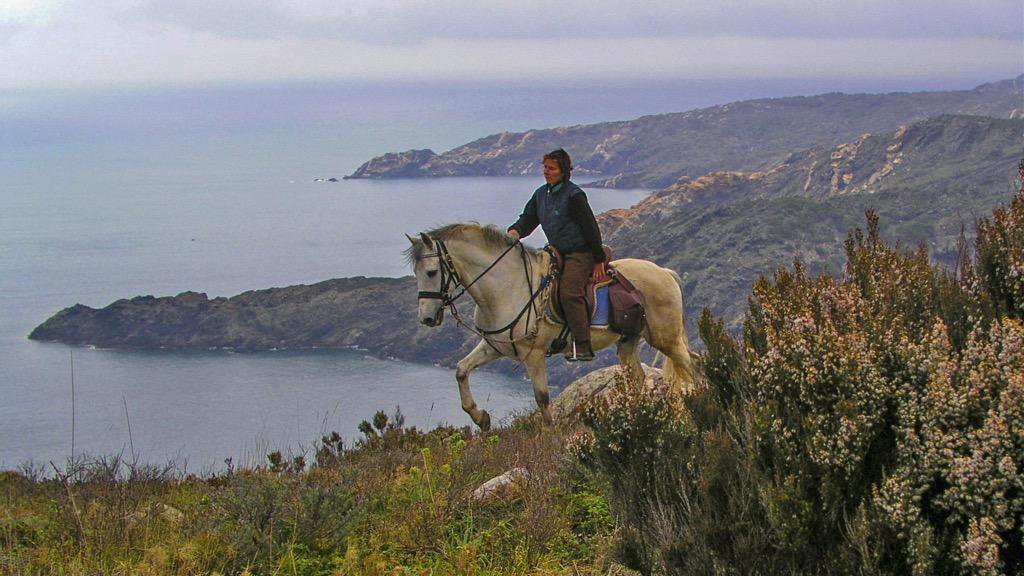 Image Espagne : La Côte Catalane à cheval