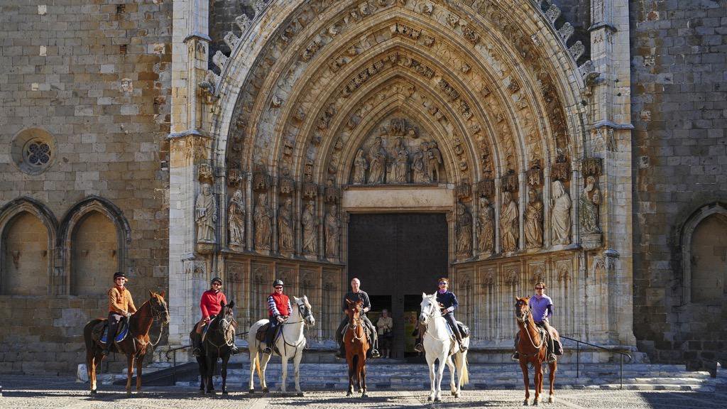 Image Espagne : La Côte Catalane à cheval