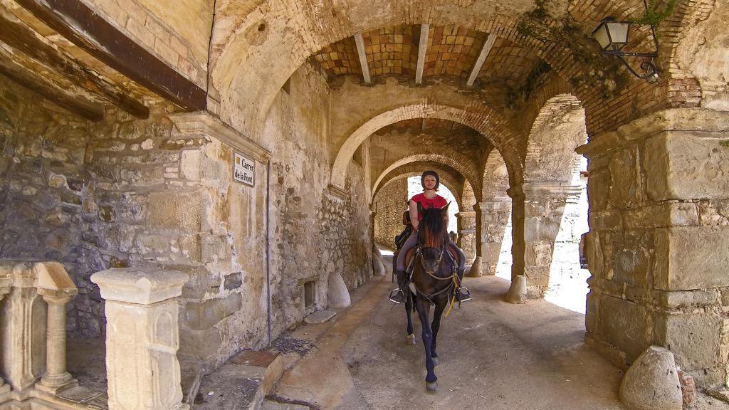 Image Espagne : La Côte Catalane à cheval