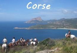 Randonnée à cheval en Corse