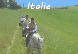 Voyages à cheval en Italie