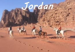 Horse riding in Jordan