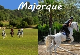 vacances cheval à Majorque