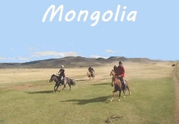 Horseback Trail rides in Mongolia