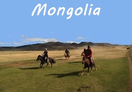 Horseback Trail rides in Mongolia