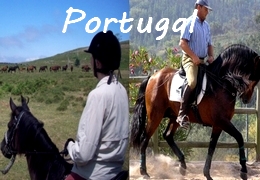 horseback riding in Portugal