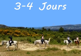 3-4 jours en Provence à cheval