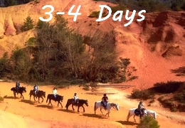 3-4 days horseback riding vacations in Provence - Luberon - Camargue