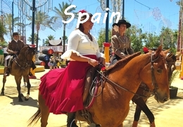 horseback riding trip in Spain Castile