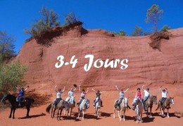 randonnee a cheval en provence 3 ou 4 jours