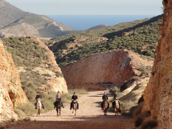 randonnée cheval Andalousie
