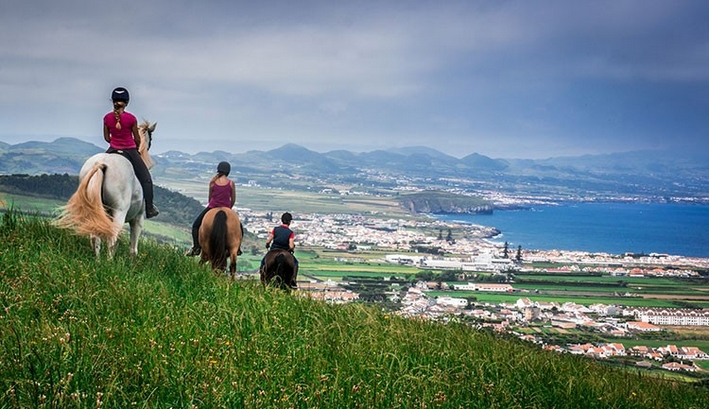 randonnee a cheval Acores