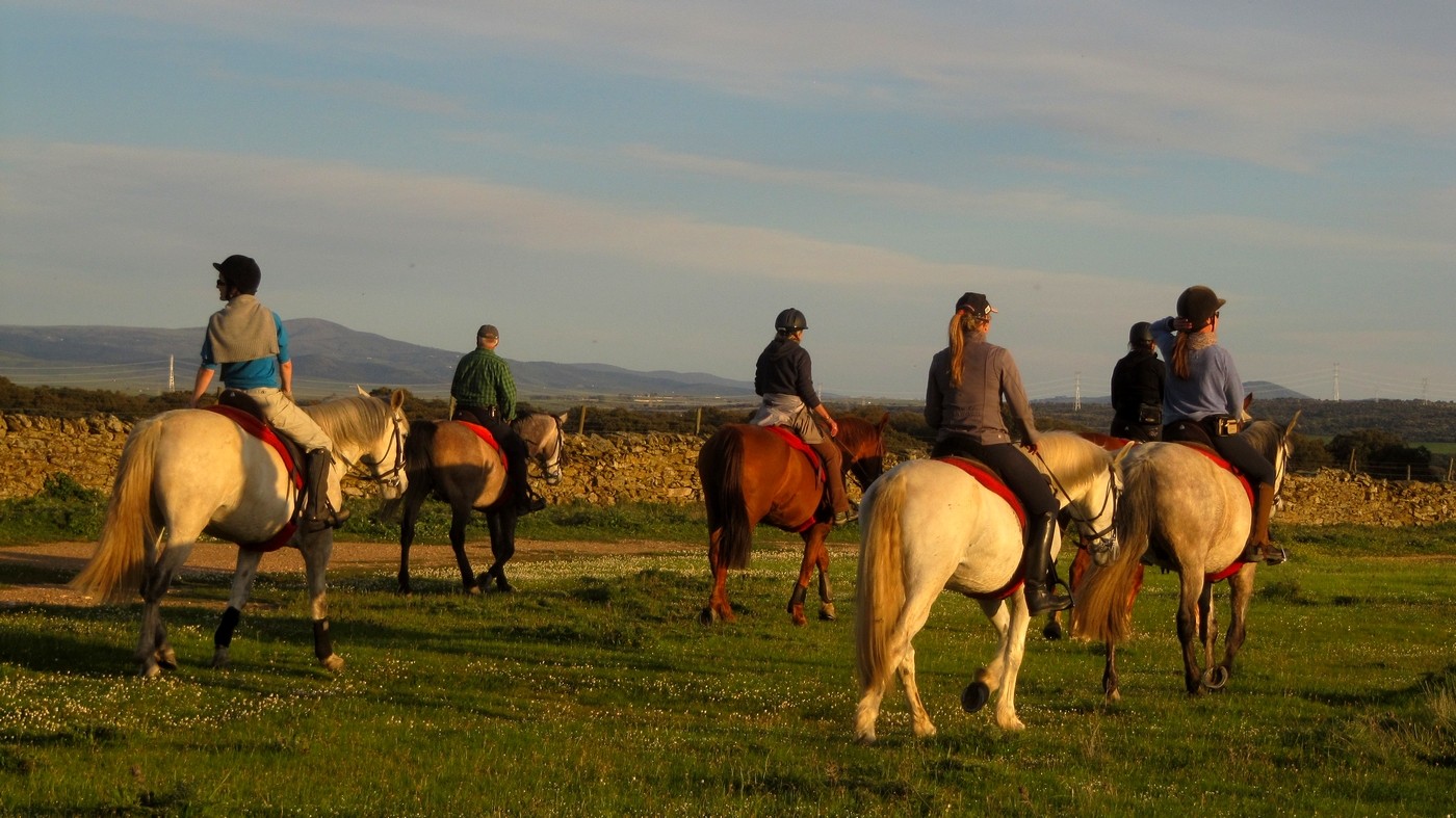 Image Espagne: Randonnée à cheval en étoile en Extremadure