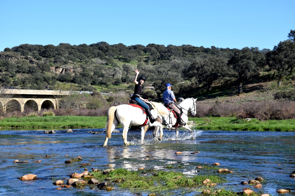 Image Espagne: Randonnée à cheval en étoile en Extremadure