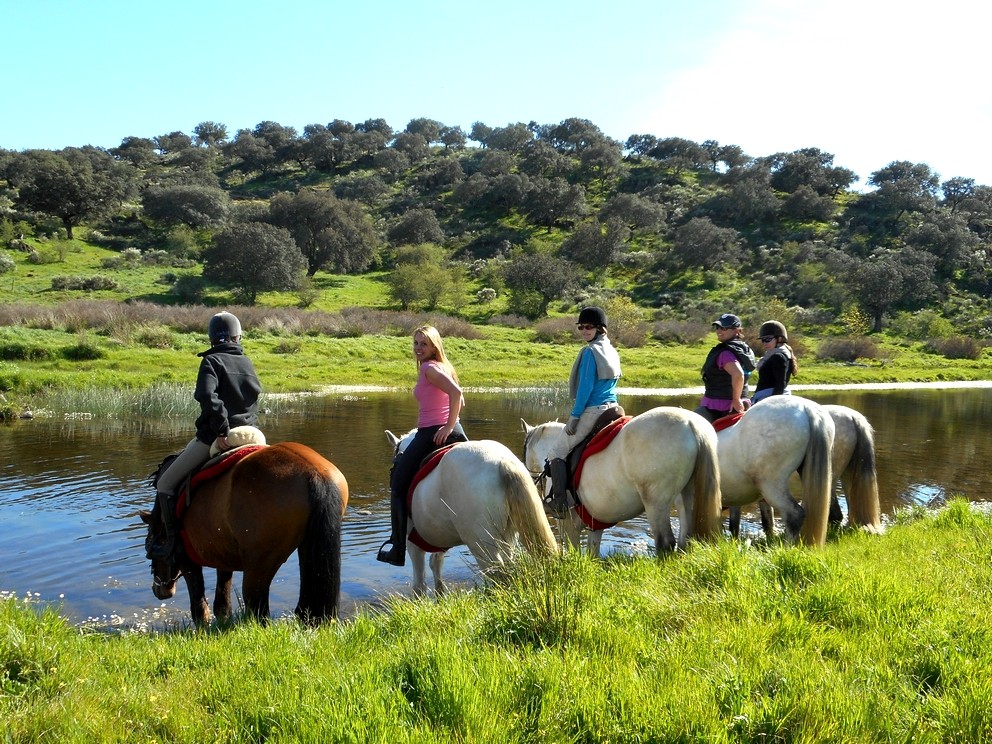 Image Espagne: Randonnée à cheval en étoile en Extremadure