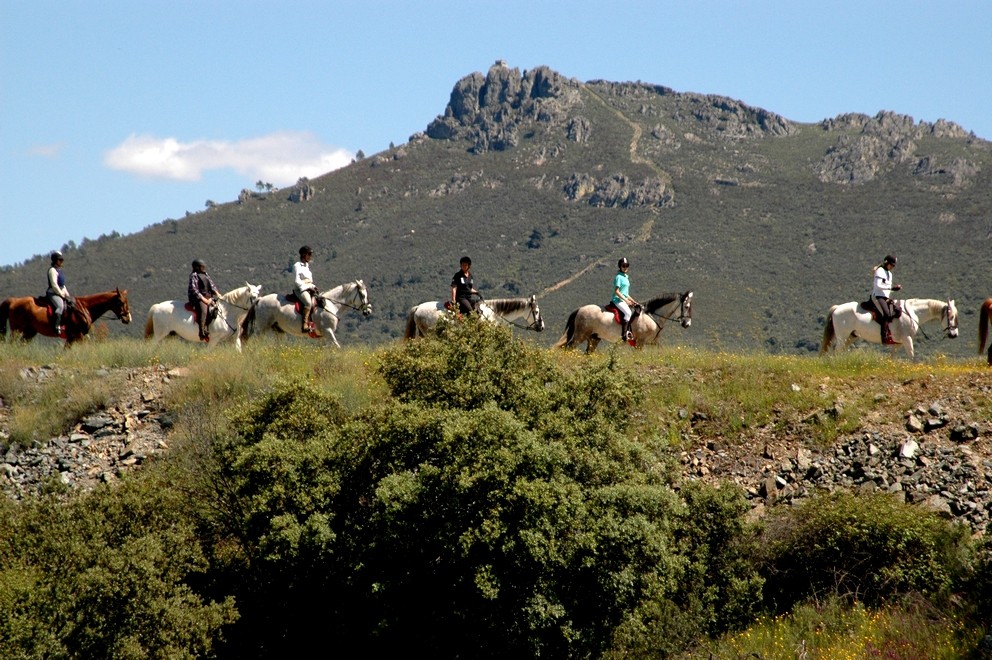 Image Espagne: Randonnée à cheval en étoile en Extremadure