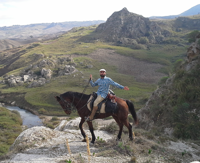 rando à cheval en Sicile