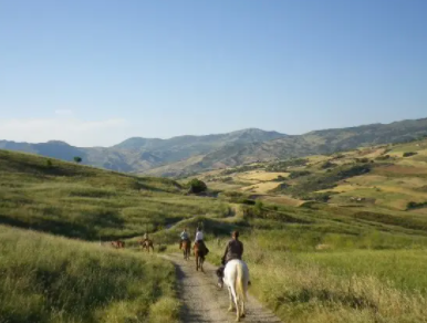 Sicile randonnée à cheval