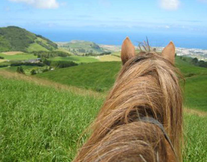 rando équestre Acores