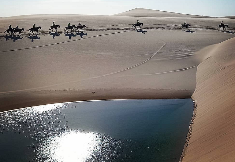 trek à cheval au Brésil