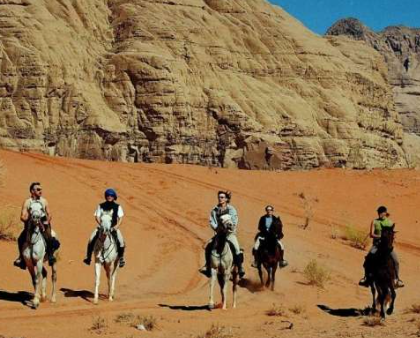 rando cheval Jordanie Wadi Rum