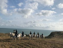 rando à cheval plages du débarquement