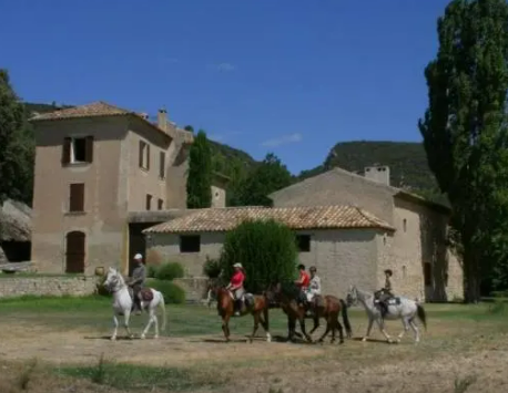 voyage à cheval Lauris