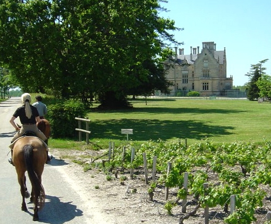 rando à cheval région de Bordeaux