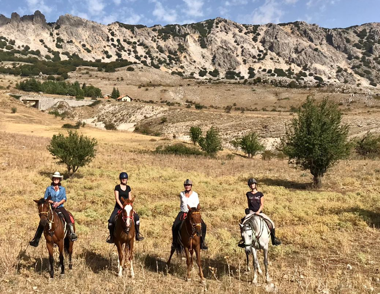 rando a cheval en Sicile