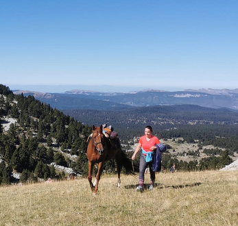 rando à cheval Vercors