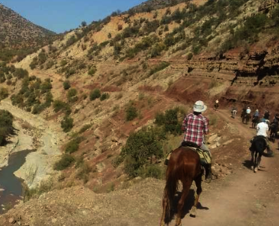 rando à cheval au Maroc