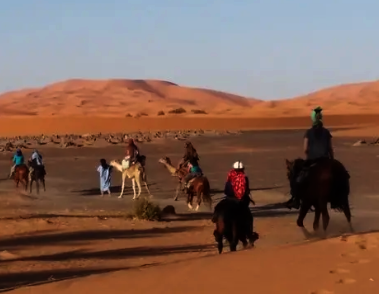 randonnée cheval Maroc