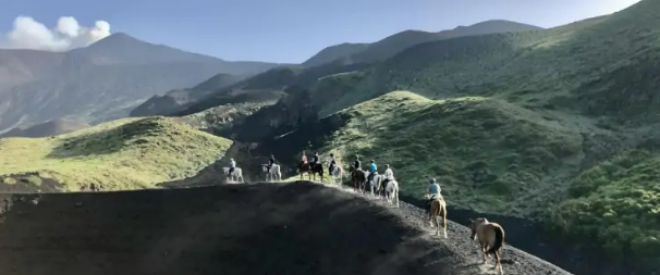 semaine rando cheval Sicile